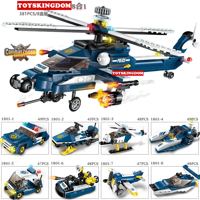 Enlighten игрушка воздушный автобус модель самолет строительные блоки наборы