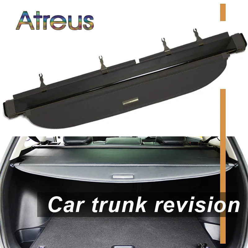 Atreus 1set Car Rear Trunk Security Shield Cargo Cover For Toyota RAV4 2006 2007 2008 2009 2010 2011 2012 2013 Accessories