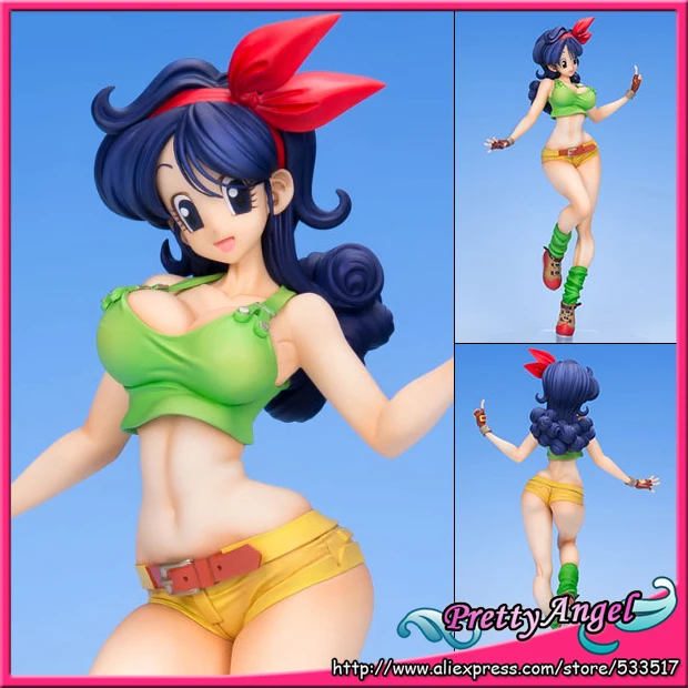 PrettyAngel-megahouse натуральный Dragon Ball Gals Dragon Ball Lunch Black Hair Ver. Полную фигуру