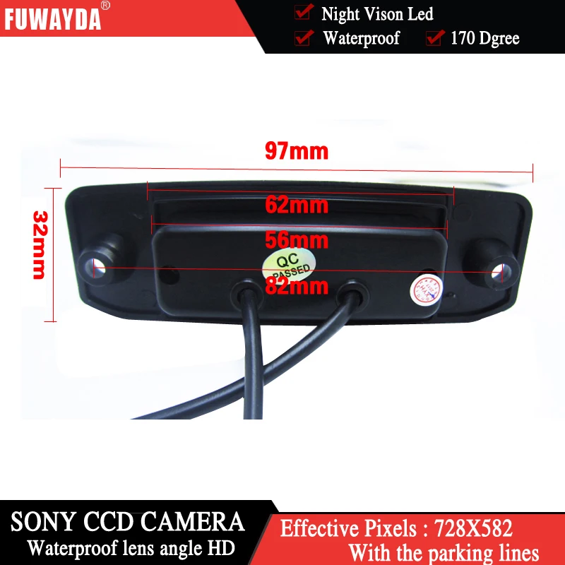 Беспроводная камера заднего вида FUWAYDA для SONY CCD Hyundai Tucson Accent Elantra Terracan Sonata Veracruz|camera