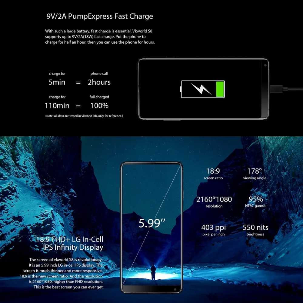 Vkworld S8 5,99 \ Vkworld S8 5,99 \