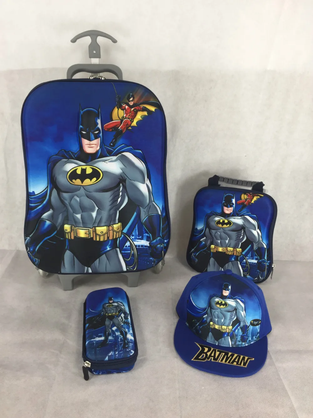 batman school bag and lunch box