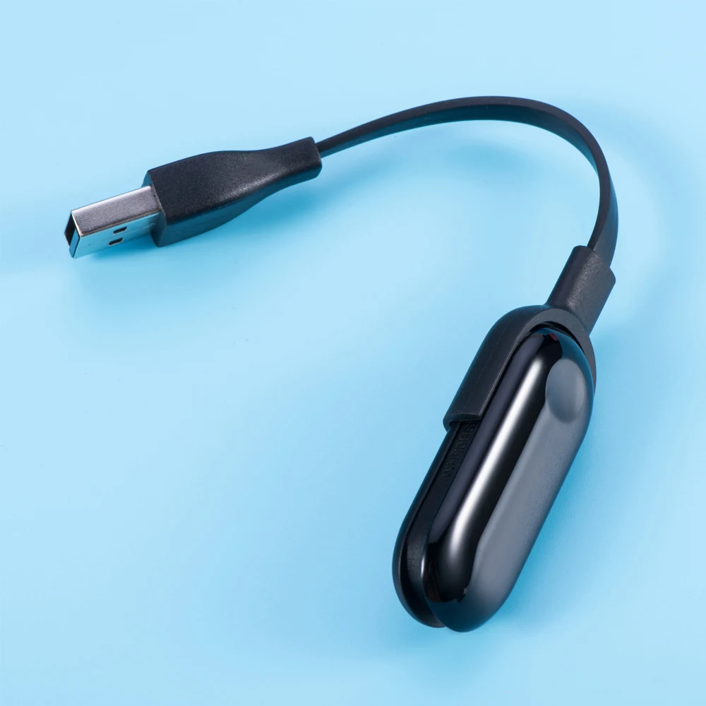 1 шт. для mi Band 3 4 фитнес-трекер умный Браслет usb зарядный кабель адаптер для Xiaomi mi Band 3/4 зарядное устройство Шнур Замена