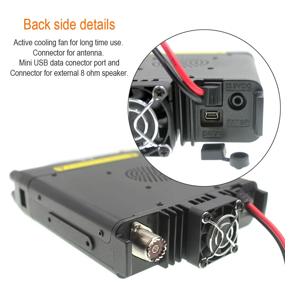 Najtaniej TYT TH 9800 przenośna radiostacja samochodowa stacja radiowa 50W Repeater Scrambler czterozakresowy radioodtwarzacz samochodowy VHF UHF TH9800 S N 1901A