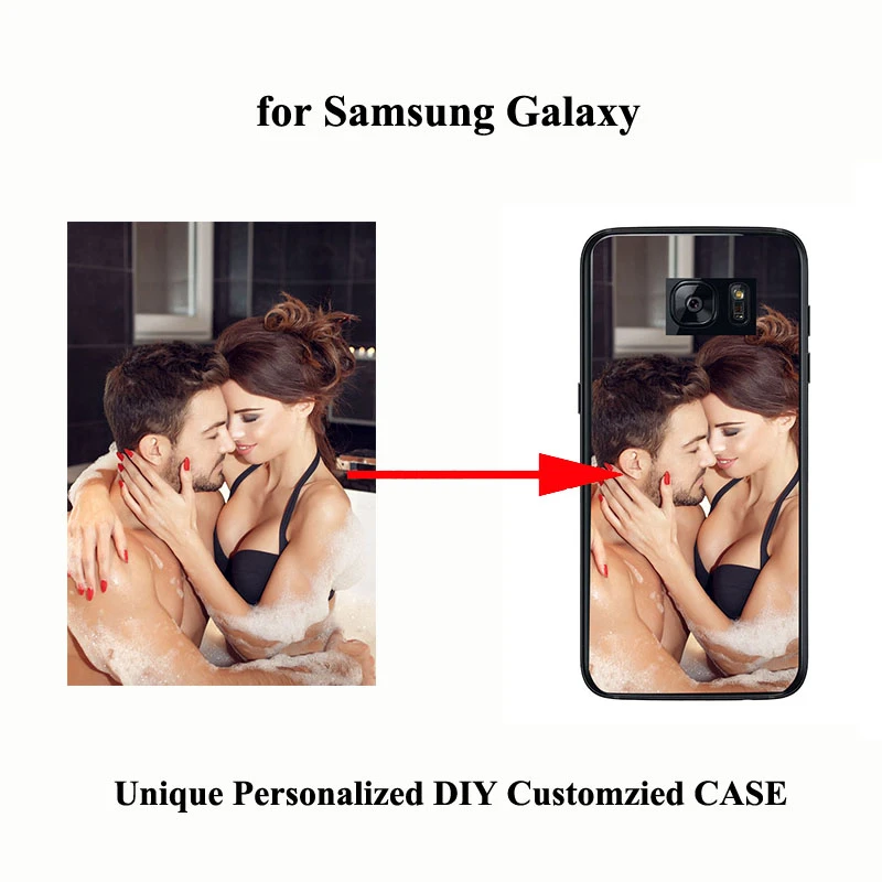 

Unique Personalized Customized DIY Printing soft transparent Cover Case for Samsung S6 S7 edge Note8 Note5 S8 S9 plus Note9
