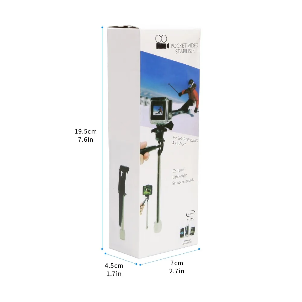 Aluminum+ABS Handheld Stabilizer Steady Steadycam Camera Stand For smartphone Gopro Xiaoyi SJCAM (1)