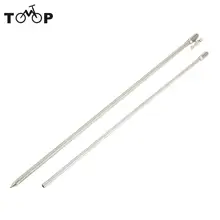 55-100 см Удочка из нержавеющей стали, Регулируемая удочка для ловли карпа, подставка для укуса, сигнализация