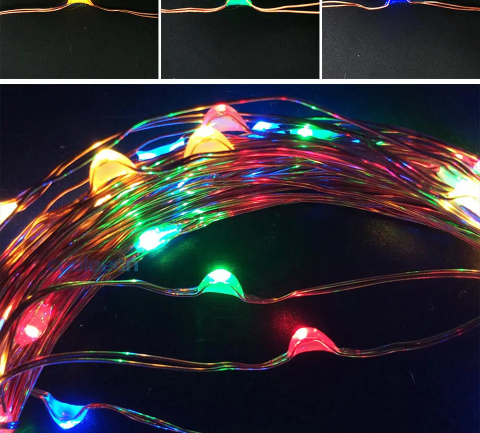 1M-10M LED String Light USB Battery Powered Cooper Wire Fairy Christmas Decor Lamp Outdoor Indoor Garden House Decoration Lights (12)