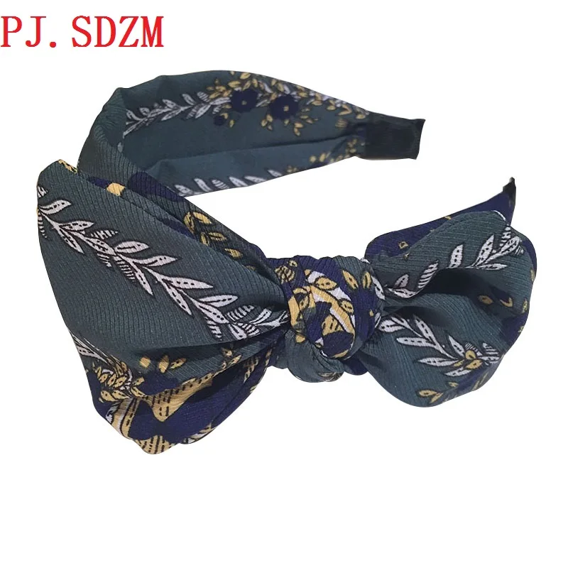  Bowknot Women Sweet All Match Hairband Brief Fashion Korea Hair Accessories Female Trend Girl Headw