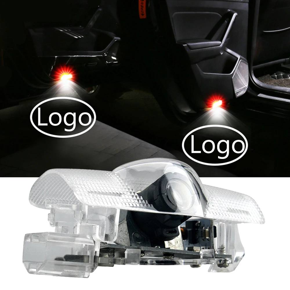 

1-5Pair Car Door Logo Emblem Light Ghost Shadow Projector For Camry Corolla Avalon 4 Runner Prado Prius Sequoia Reiz Car Styling