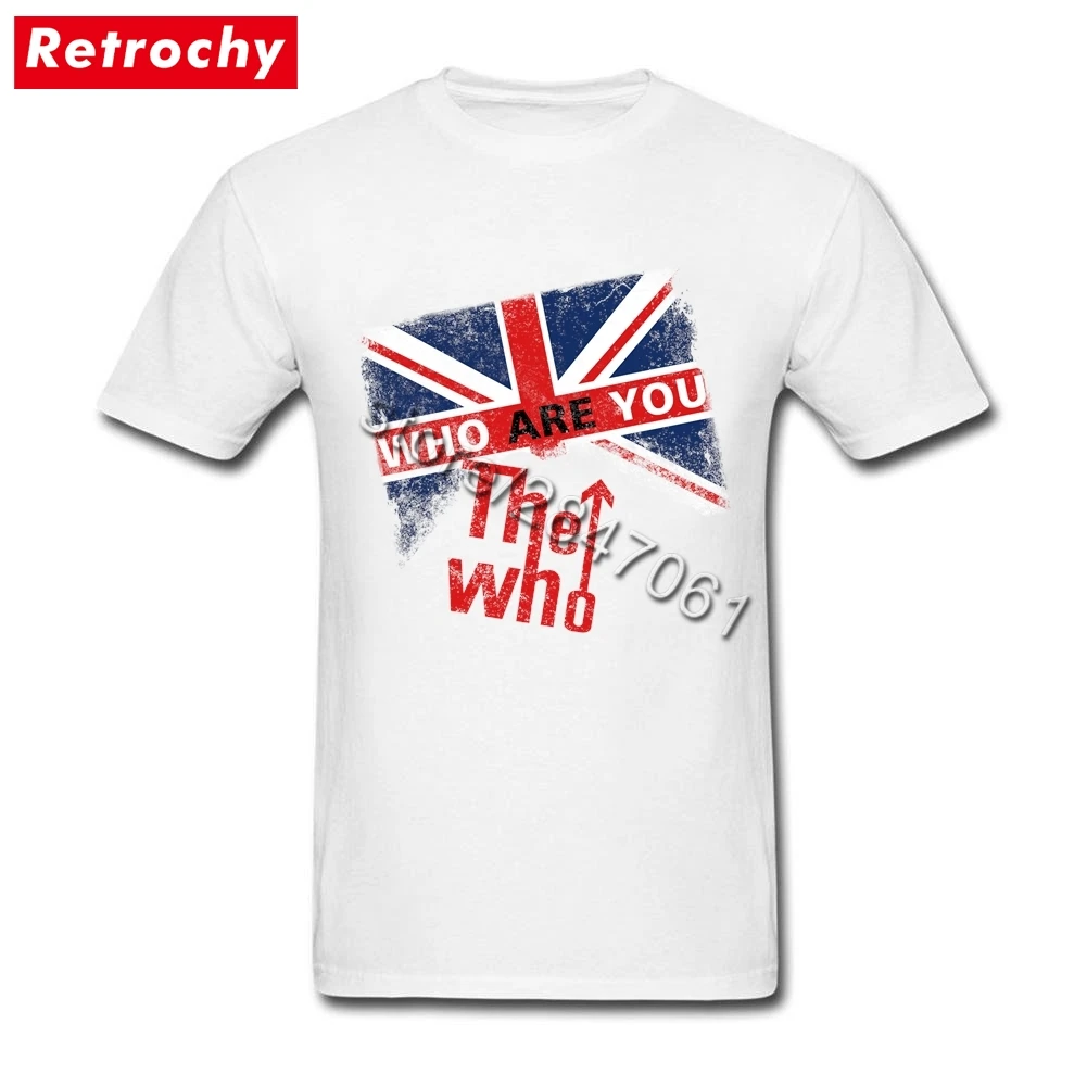 XXXL Cheap Band The Who T Shirt Tee Vintage UK T Shirt Men's Streetwear