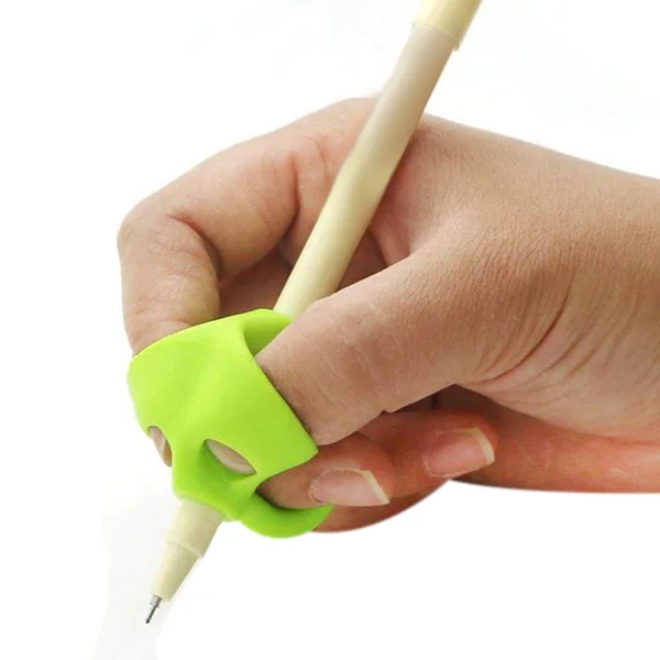 12 шт. ручка для карандашей, детский держатель для карандашей, эргономичная ручка для детского карандаша для рукописного ввода, силиконовая ручка для письма