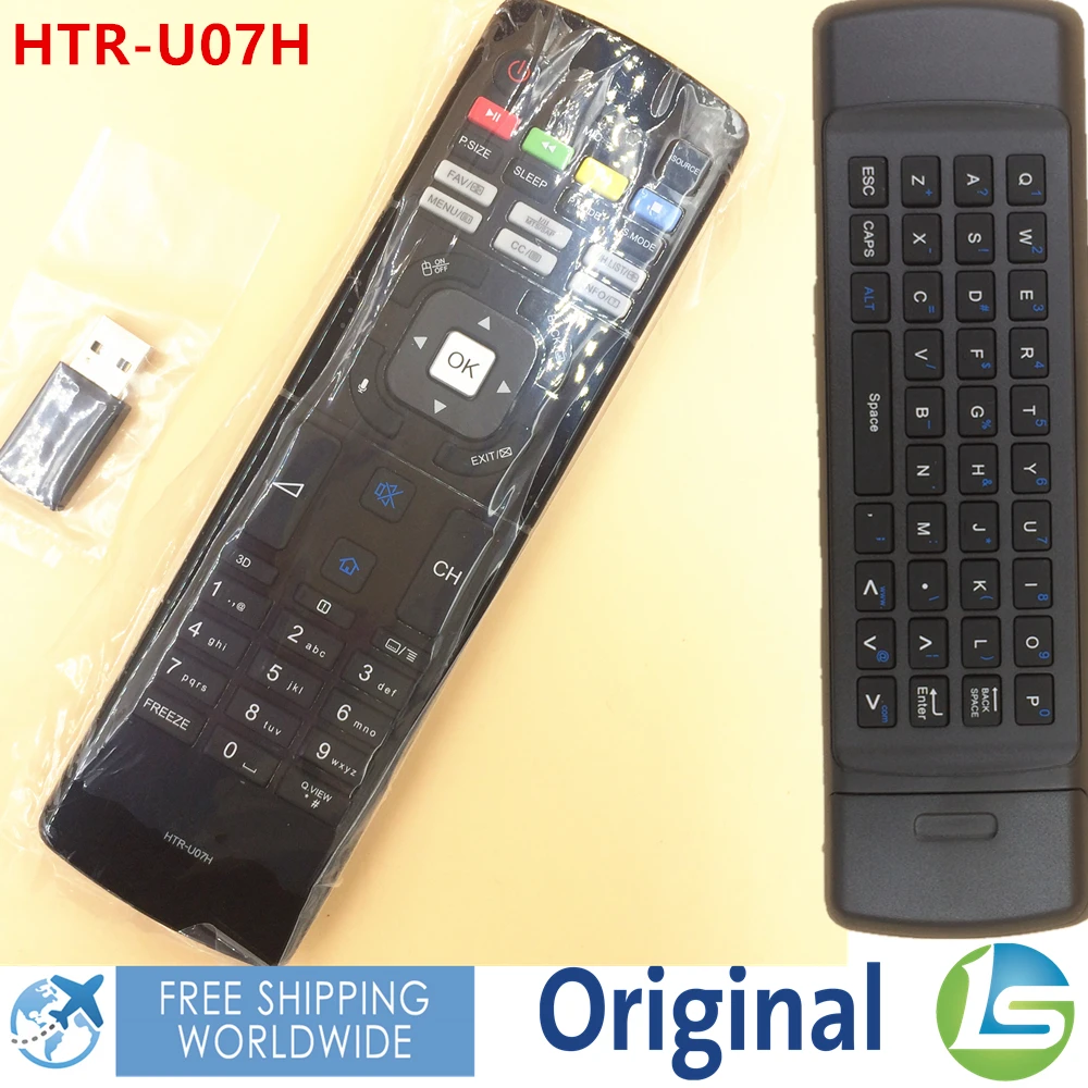 ASLI REMOTE CONTROL HTR-U07H UNTUK HAIER LCD LED TV PINTAR HTR-U07H LE50B7500U LE55B7500U Keyboard