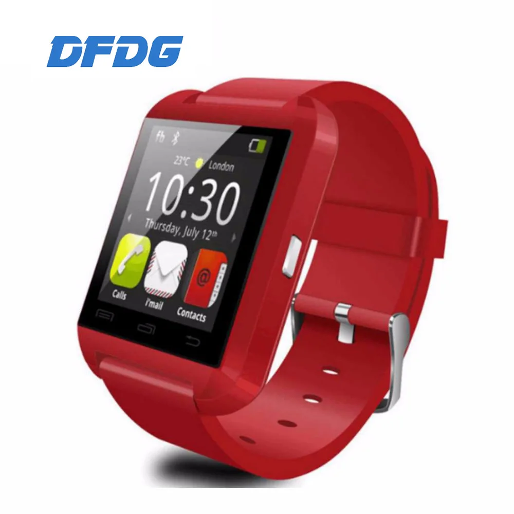 DFDG U8 Bluetooth Смарт часы для iPhone IOS Android смартфон Носите часы носимого устройства Smartwatch PK A1 GT08 DZ09