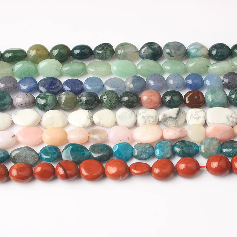 

LanLi fashion natural Jewelry amorphous Powder opal stones beads 6x8mm 8x10mm DIY men and women bracelet necklace