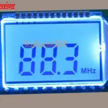 PLL lcd Цифровой FM радио приемник модуль 87-108 МГц беспроводной микрофон стерео
