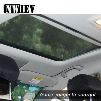 

NWIEV Car Sunroof Window Cover Sun Visor Mesh Mosquito Dust Protection For Nissan Qashqai J11 Juke Toyota RAV4 Yaris Citroen c4