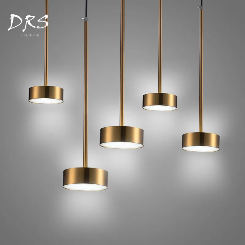 

Modern Gold / Black Led Pendant Lamps Plated Suspension Suspend Lamp Fixtures Holder Chandelier Lighting Luminarias Lamparas