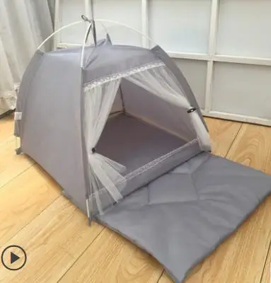 2018 New style summer portable foldable pet tent playpen outdoor  ndoor tent for cat small dog puppy tents cats nest toy house