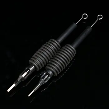 

Black Disposable Tattoo Tubes Various Sterilized Mixed Tattoo Needles 1RL 3RL 5RL 7RL 9RL Silicone Handle