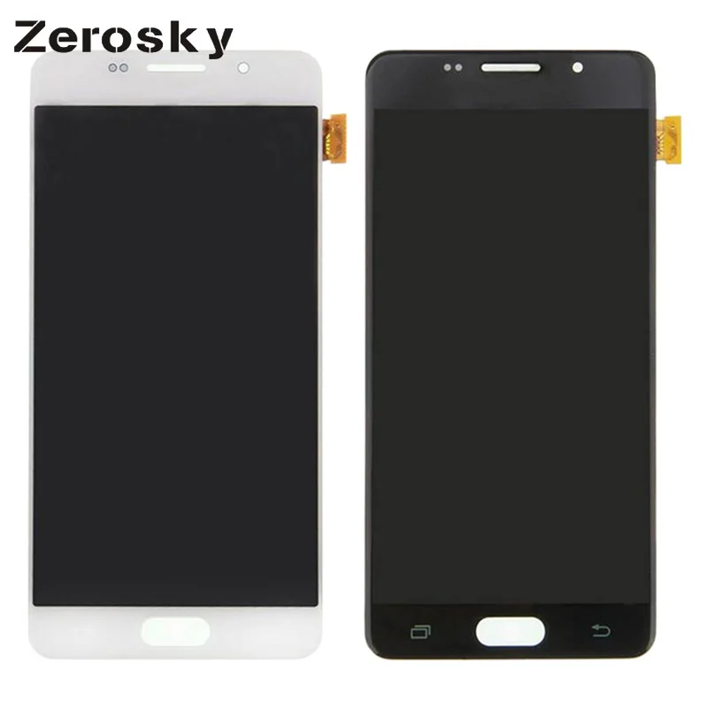 

LCD Display Touch Screen Digitizer Compatible For Samsung Galaxy A5 (2016) A510F A510M Replacement Assembly Can Adjust brightnes
