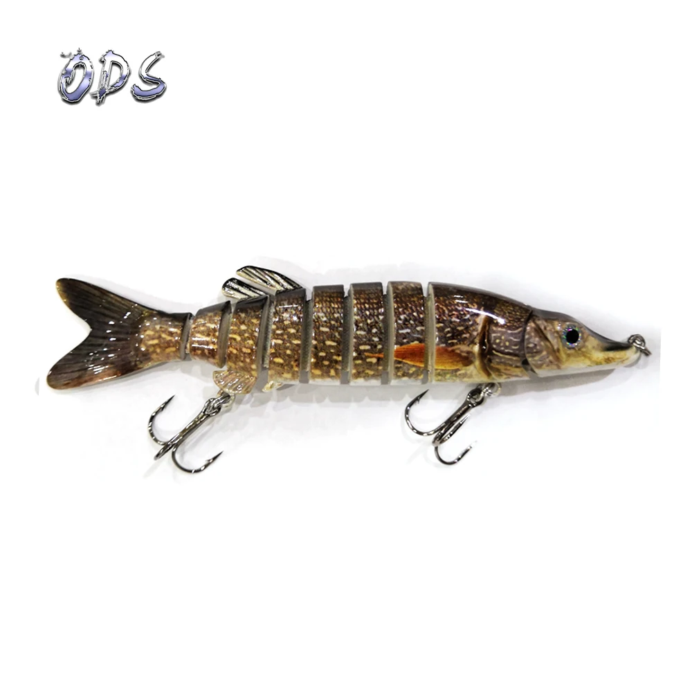 Ods приманка 13 см 17 г 9 segement Swimbait Щука воблеры Crankbait искусственные магпв Mult