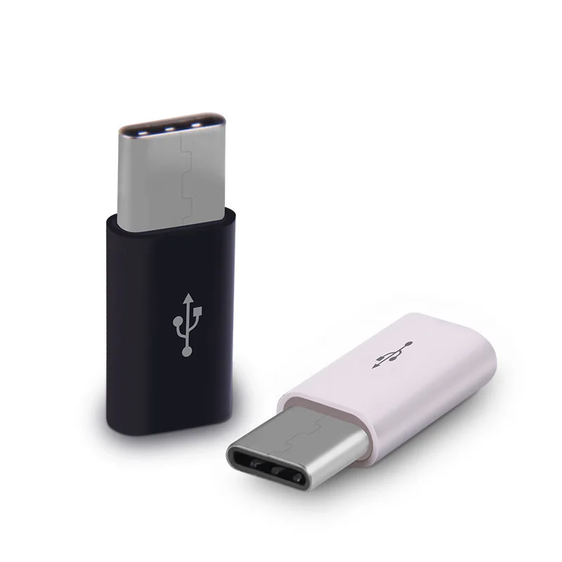 

500pcs V8 Micro USB Female Converter to Type-C Male Connector USB 3.1 Type-C Adapter for Samsung huawei xiaomi Phones wholesales