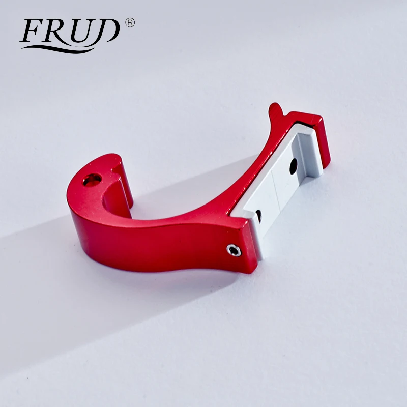 Frud Colorful Wall Hook Clothes Aluminum Robe Hooks Bathroom Hanger Kitchen Towel& Clothes Bathroom Accessory Coat Hook Haken Frud Colorful Wall Hook Clothes Aluminum Robe Hooks Bathroom Hanger Kitchen Towel& Clothes Bathroom Accessory Coat Hook Haken