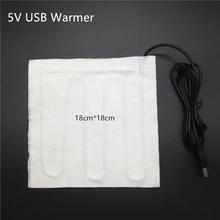 5 в USB Подогрев спины шеи грелка колодки USB Подогрев подушка зима Быстрое нагревание устройство теплые руки ноги тепловые наколенники