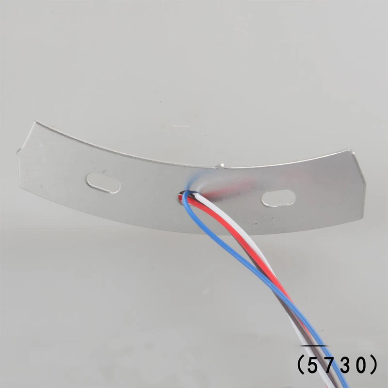 5730 SMD двойной цвет светодиодный источник света 3 W+ 3 W M10 83 мм веером теплый белый и чистый Белая печатная плата