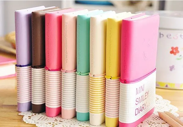 

1pcs/lot New Cute Smiley Diary Sweet Candy Notebook Fashion Kids Gifts