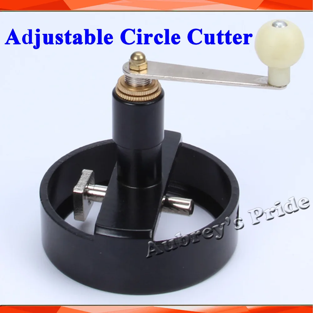 Multi 7Size Adjustable Round Rotary Circle Graphic Paper Metal Cutter