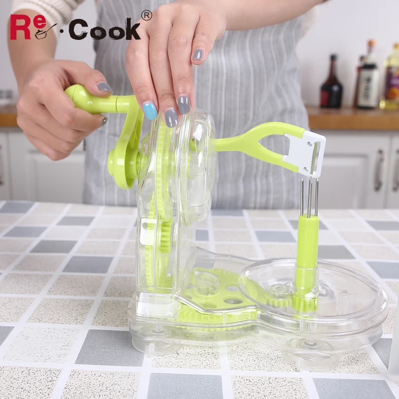 RECOOK Apple peeler Manual peeler Safety peeler Easy to operatePeelers & Zesters AliExpress