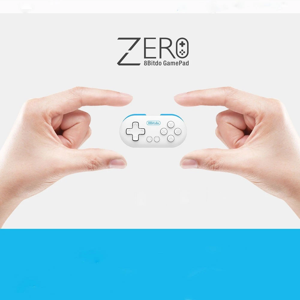 8bitdo нулевой мини Беспроводной игровой контроллер геймпад джойстик селфи для Mac