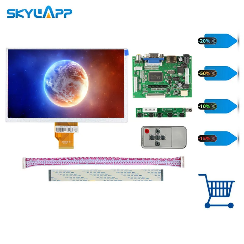 Skylarpu 7''inch LCD for INNOLUX Raspberry Pi LCD Screen TFT LCD Monitor AT070TN92 + Kit HDMI VGA Input Driver Board (NO touch) Skylarpu 7''inch LCD for INNOLUX Raspberry Pi LCD Screen TFT LCD Monitor AT070TN92 + Kit HDMI VGA Input Driver Board (NO touch)