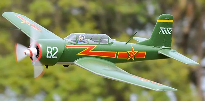 

FMS Model New EPO Trainer RC Plane CJ-6 Kit and PNP Option