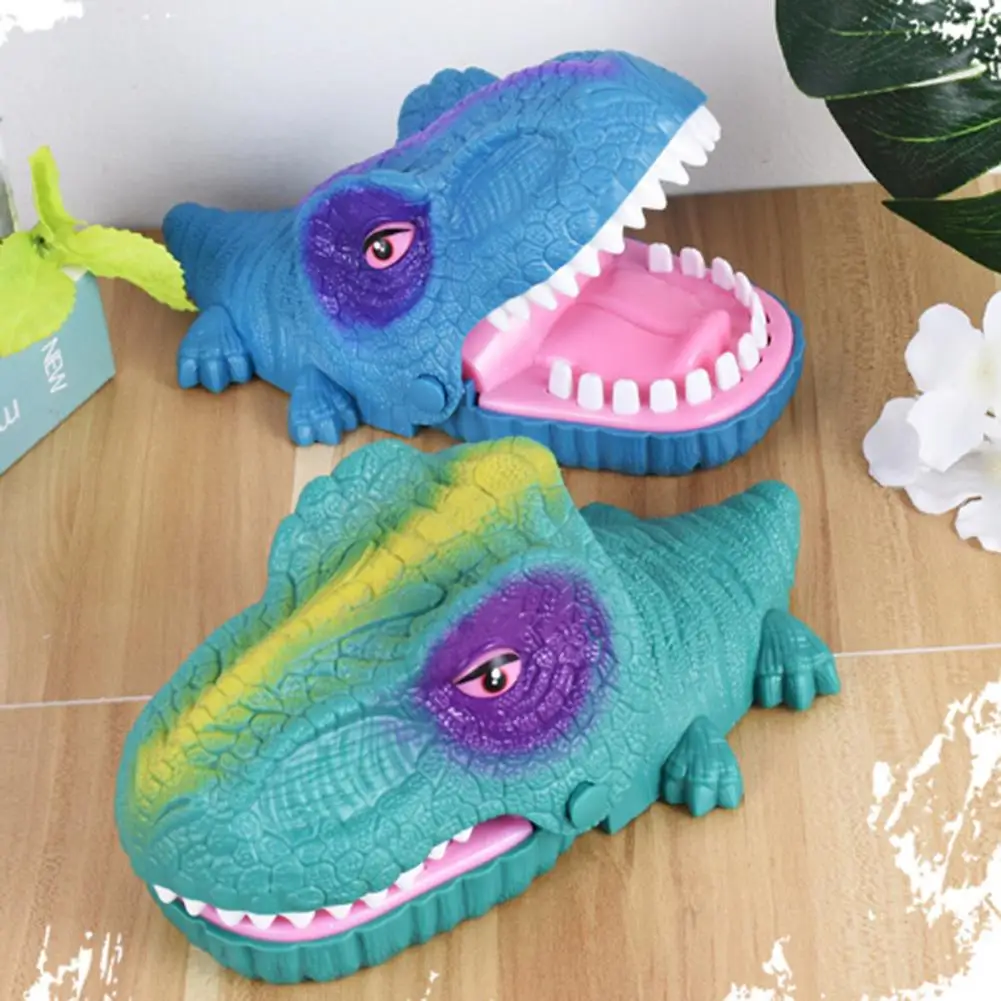 

Family Kids Interactive Game Crocodile Biting Hand Finger Toy with Light Sound Kids Funny Toy For Children Gift