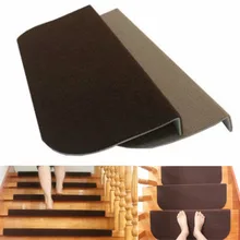 Нескользящий клейкий ковер для лестницы коврики для ступеней Mayitr лестница шаг ковер лестницы Защитная крышка домашний декор аксессуар