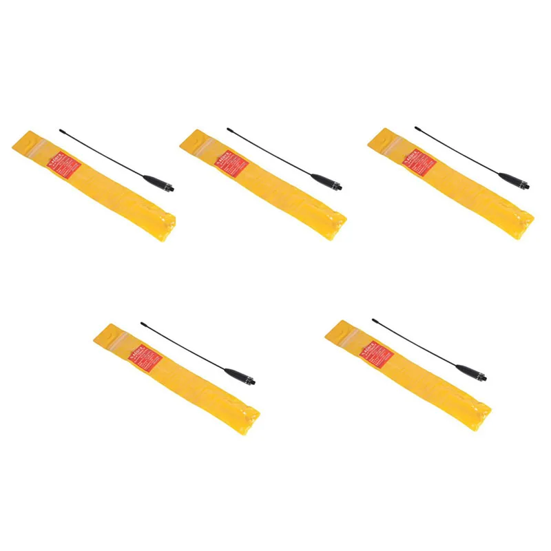 

Lot 5pcs Flexible Nagoya NA519 NA-519 SMA Male / SMA Female / BNC Antenna for Baofeng Kenwood 2 Way Dual Radio Walkie Talkie