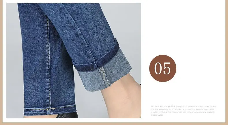 Women Denim Straight Trousers Blue Wash Jeans Pants Woman Casual Denim Trouser Slim Fit Pantalones Mujer Jeans Plus Size Trouser (1)