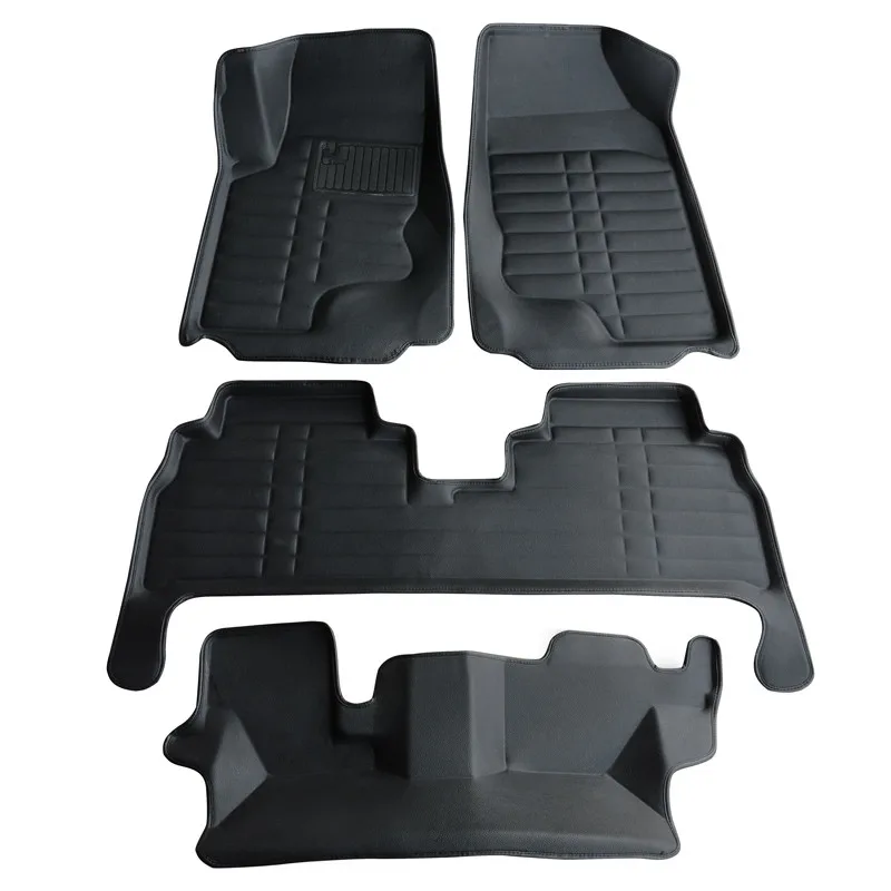 

Top quality mats! Custom special car floor mats for Hyundai Santa Fe 7 seats 2017-2013 durable car rugs carpets for SantaFe 2016