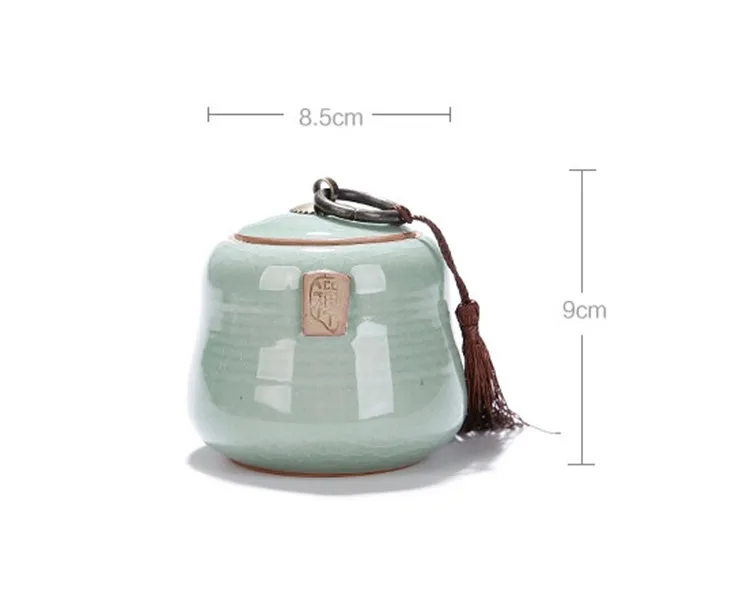 النحاس مشبك الخشنة الفخار و الأرجواني الرمال الشاي يمكن الشاي وعاء السيراميك الجرار أنماط مختلفة من اختياري السيراميك الجرار الخزف مربع