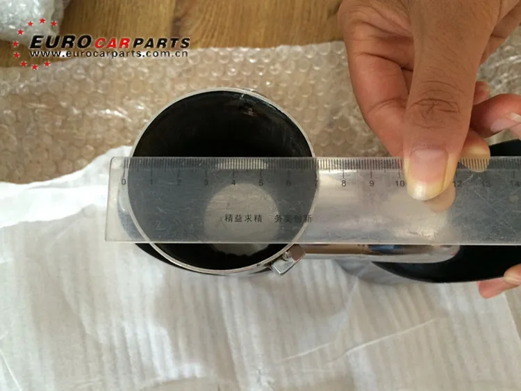 Hot sale ML63 exhaust tips fit for MB M-class ML W164 to ML63 A-style W164 muffler tips with A logo (12)