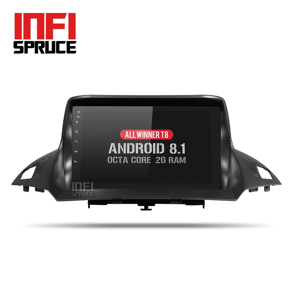 Android 8 1 автомобильный dvd для Ford Kuga Focus c-max с радио gps медиаплеер ips навигация din
