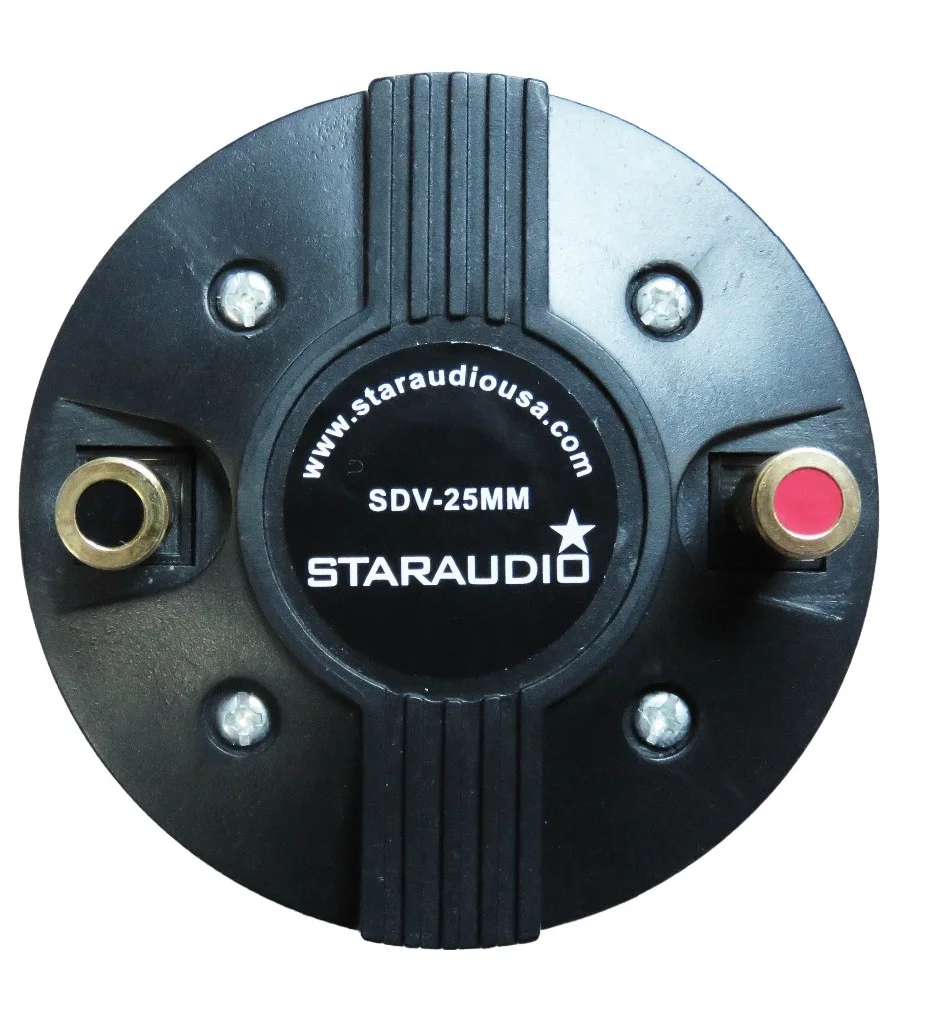 STARAUDIO 4Pcs 25MM 1000W 8 Ohms Titanium