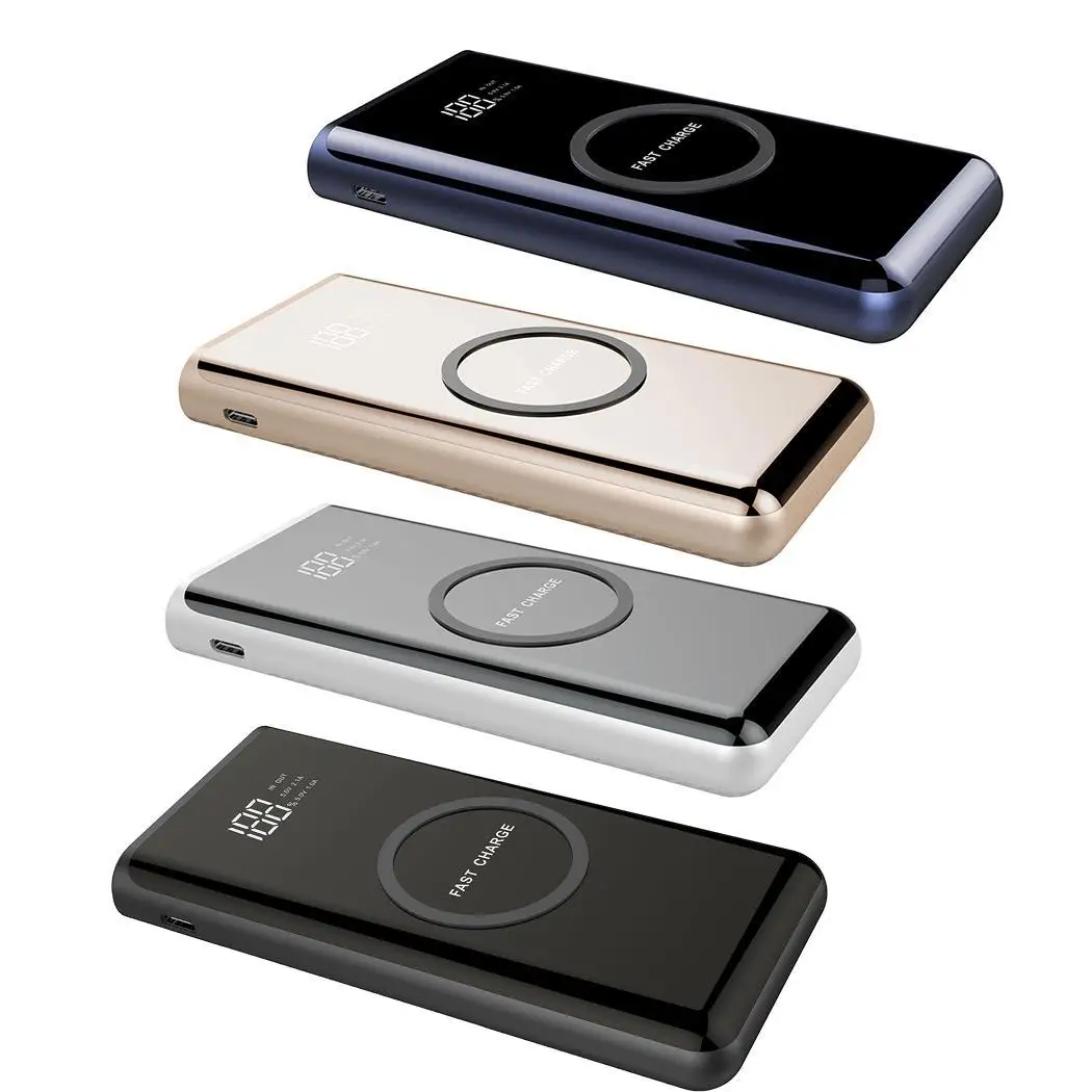 Wholesale price Wireless charging Power Bank External Battery 10000mAh Portable Mobile Backup Bank Charger for Xiaomi iphone Wholesale price Wireless charging Power Bank External Battery 10000mAh Portable Mobile Backup Bank Charger for Xiaomi iphone