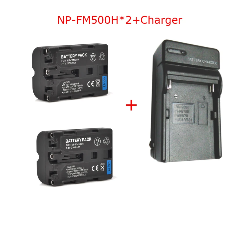 2 . NP-FM500H  FM500H        Sony A57 A65 A77 A99 A350 A550 A580 A900