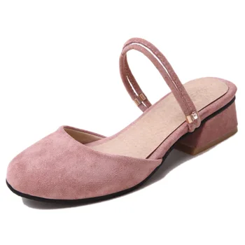 

2018 summer casual in the square with a pair of shoes wearing size 32-45 Baotou student sandals tide 18420