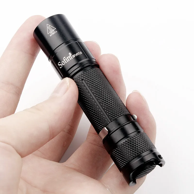 Sofirn Новый SF14 V2.0 Мини светодиодный вспышка светильник AA 14500 Cree XPG2 550lm EDC Карманный