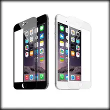 Dhl ИЛИ ems 500 шт 2.5D 0,2 мм для iPhone 6 4,7 полное покрытие из закаленного стекла защитная пленка